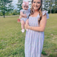 PO 31 RTS: Kallie Grace Floral Mom Dress (ships in 3-5 business days)