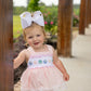 PRE-ORDER 43 Sweet Summer Part One: Smocked Pearly Shells Skirted Bubble (ETA: May to customer)