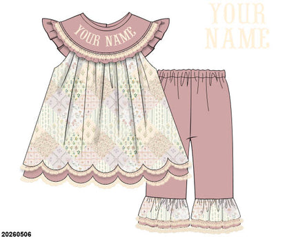 PO 49 FALL FINALE: Laiklee's Patchwork Pants Set (ETA: late August to customers)