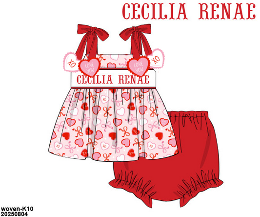 PRE-ORDER 39 Winter & More: Love You XO Much Bloomers Set (ETA: December to KS then to customers)