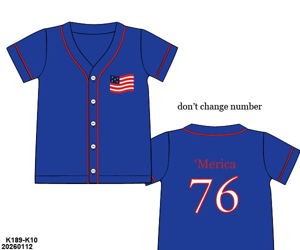 PRE-ORDER 44 Last of Summer: RWB Jersey (ETA: Late May to customer)