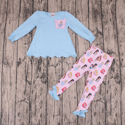 Kinder Play: Princesses Leggings Set