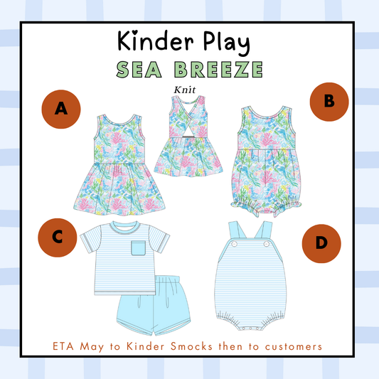 Kinder Play PO 2: Sea Breeze (ETA: May to KS then to customers)