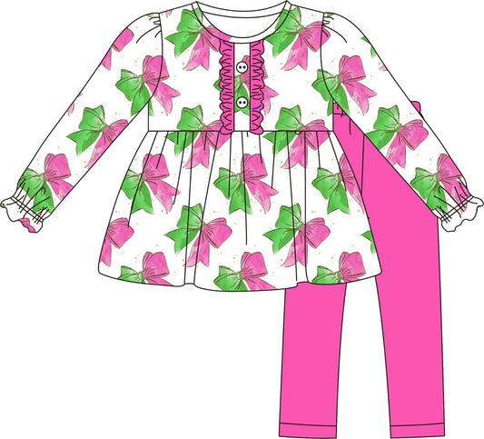 PRE-ORDER 38 Hello 2026: Kinder Play - Wickedly Cute Leggings Set (ETA: November to KS then to customers)