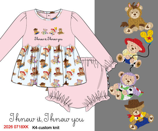 PO 52 MAGICAL WINTER: Beary Loved Bloomers Set (ETA late November to customers)