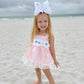PRE-ORDER 43 Sweet Summer Part One: Smocked Pearly Shells Bloomers Set (ETA: May to customer)
