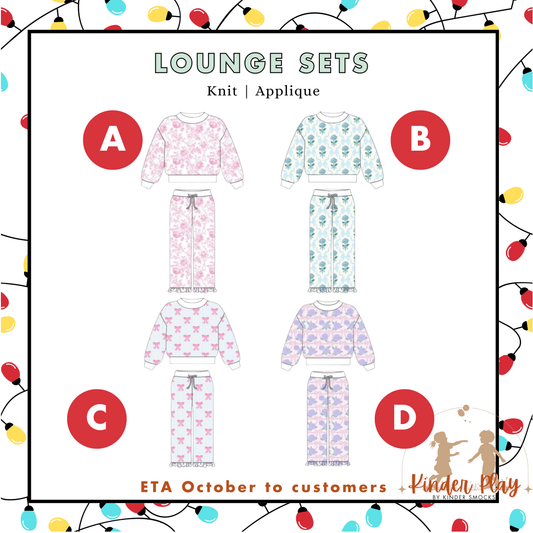 Kinder Play PO 4 Christmas: Lounge Sets (ETA late October to customers)