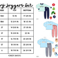 Pants Sets Size Charts