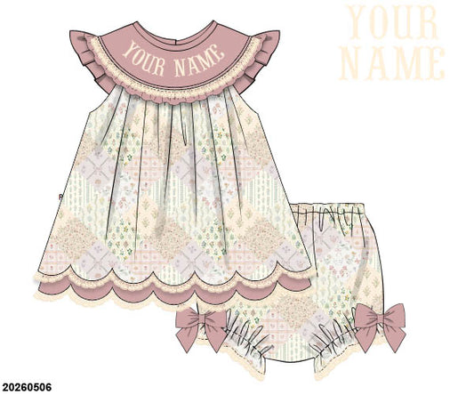 PO 49 FALL FINALE: Laiklee's Patchwork Bloomers Set (ETA: late August to customers)