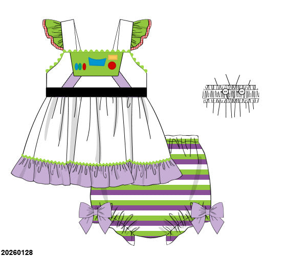 PO 47.5: Space Hero Bloomers Set (ETA late June to customers)