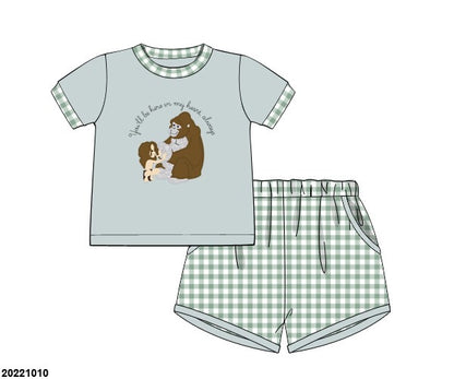 PRE-ORDER 44 Last of Summer: You’ll Be In My Heart Shorts Set (ETA: Late May to customer)