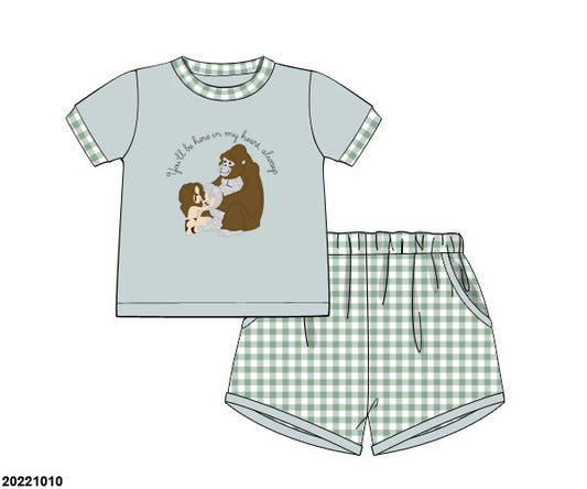 PRE-ORDER 44 Last of Summer: You’ll Be In My Heart Shorts Set (ETA: Late May to customer)