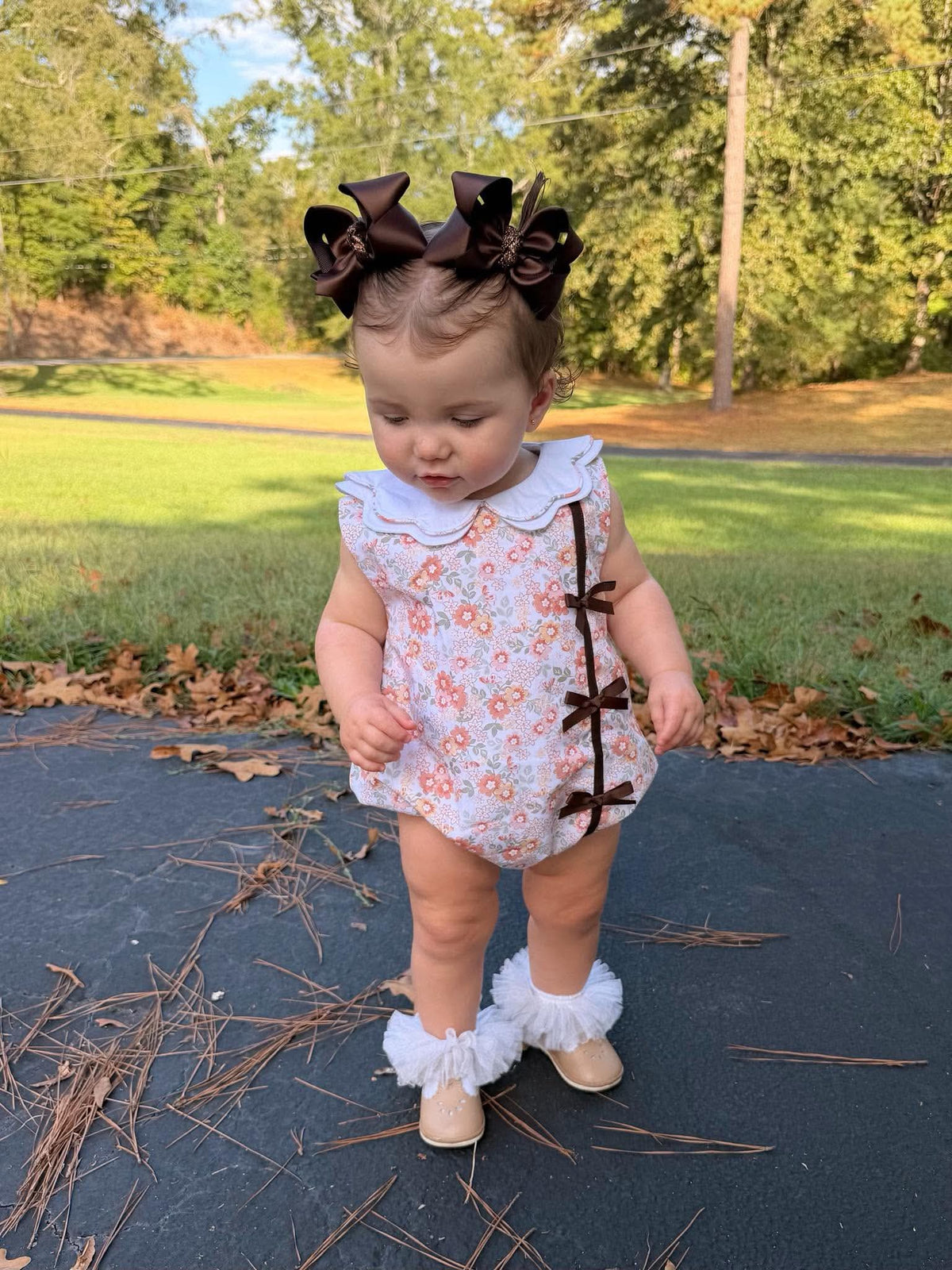 RTS FALL ONE: Amber Floral Bubble (ships out in 3-5 business days)