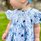 RTS: Blue Rose & Slate Bubble w/ Faux Pearl (3-5 business days)