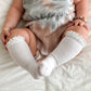 RTS LSC: White Lace Top Knee High Socks