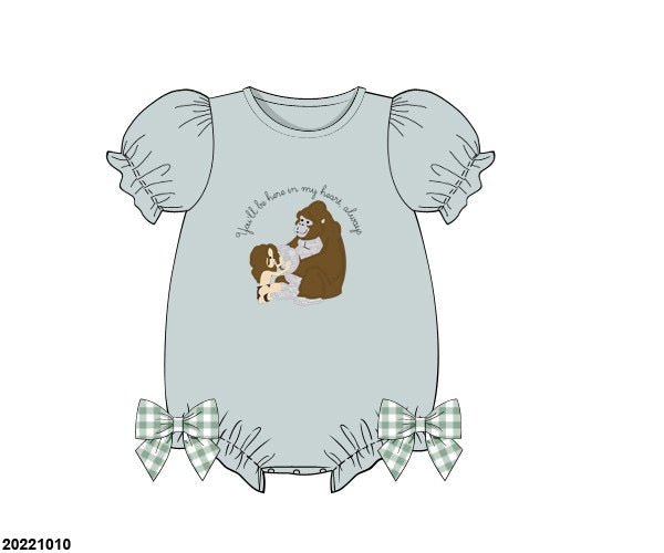 PRE-ORDER 44 Last of Summer: You’ll Be In My Heart Bubble with bows (ETA: Late May to customer)