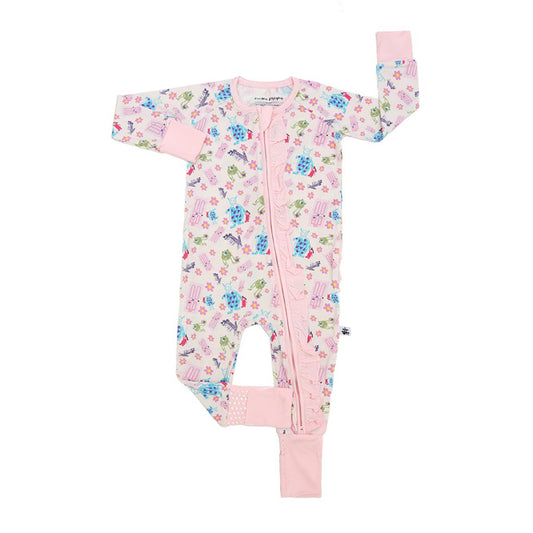 Kinder Dreams: Hey Boo Ruffled Zippy (ships in 3-5 business days)