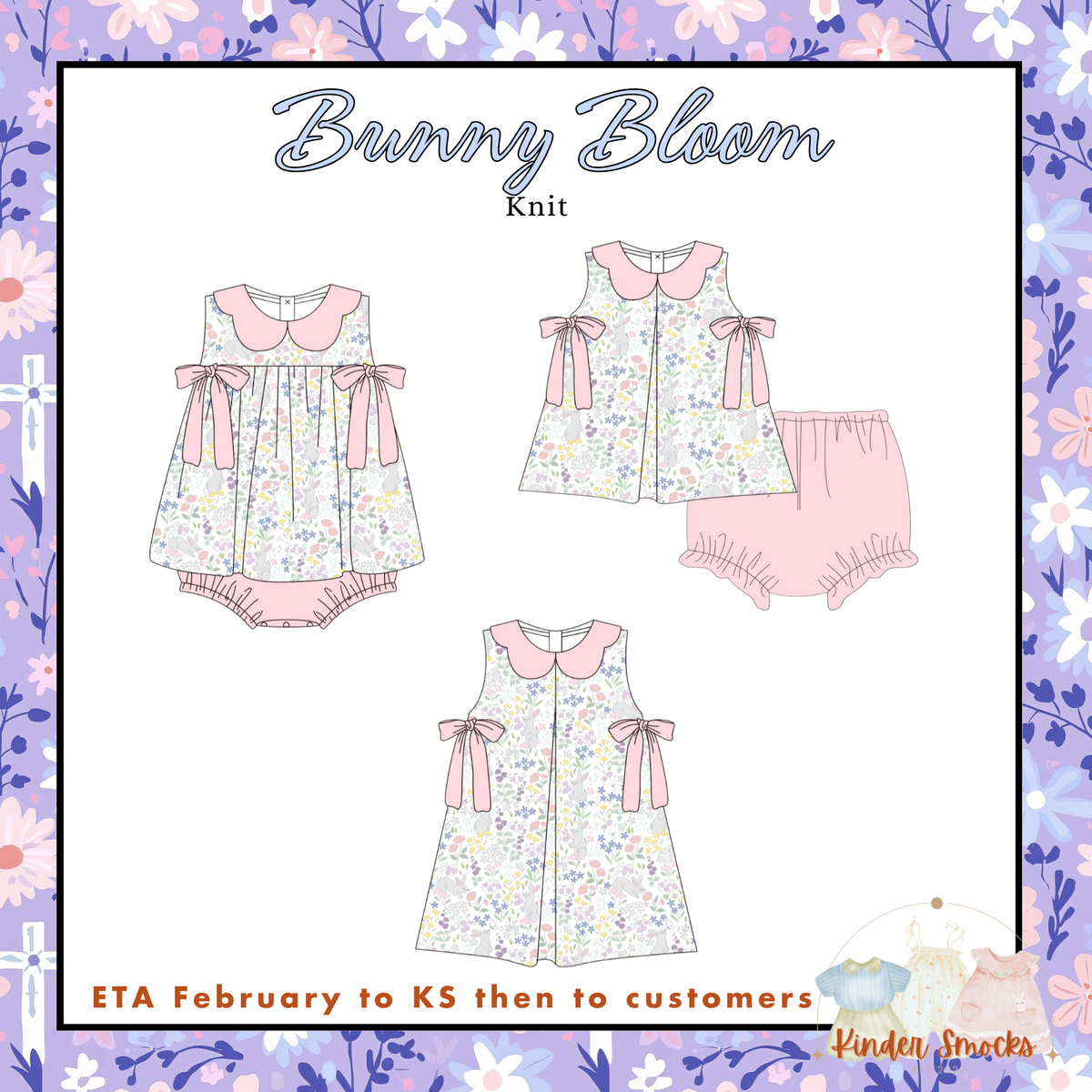 Kinder Play PO 6 Easter: Bunny Bloom (ETA February to KS then to customers)