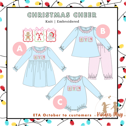 Kinder Play PO 4 Christmas: Christmas Cheer (ETA late October to customer)