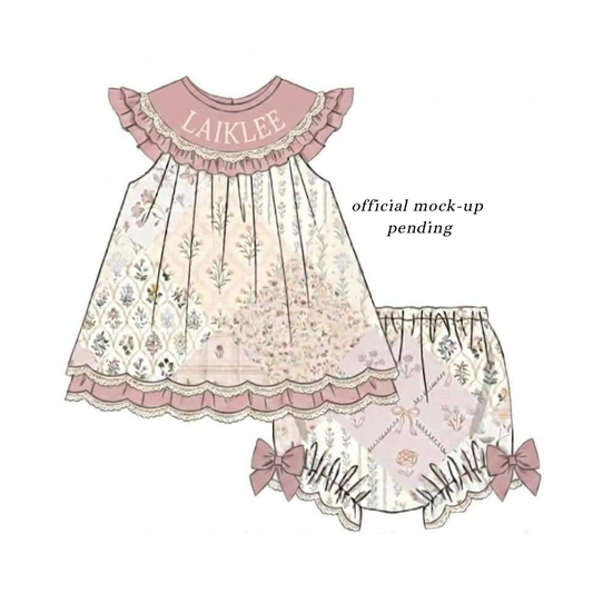 PO 49 FALL FINALE: Laiklee's Patchwork Bloomers Set (ETA: late August to customers)