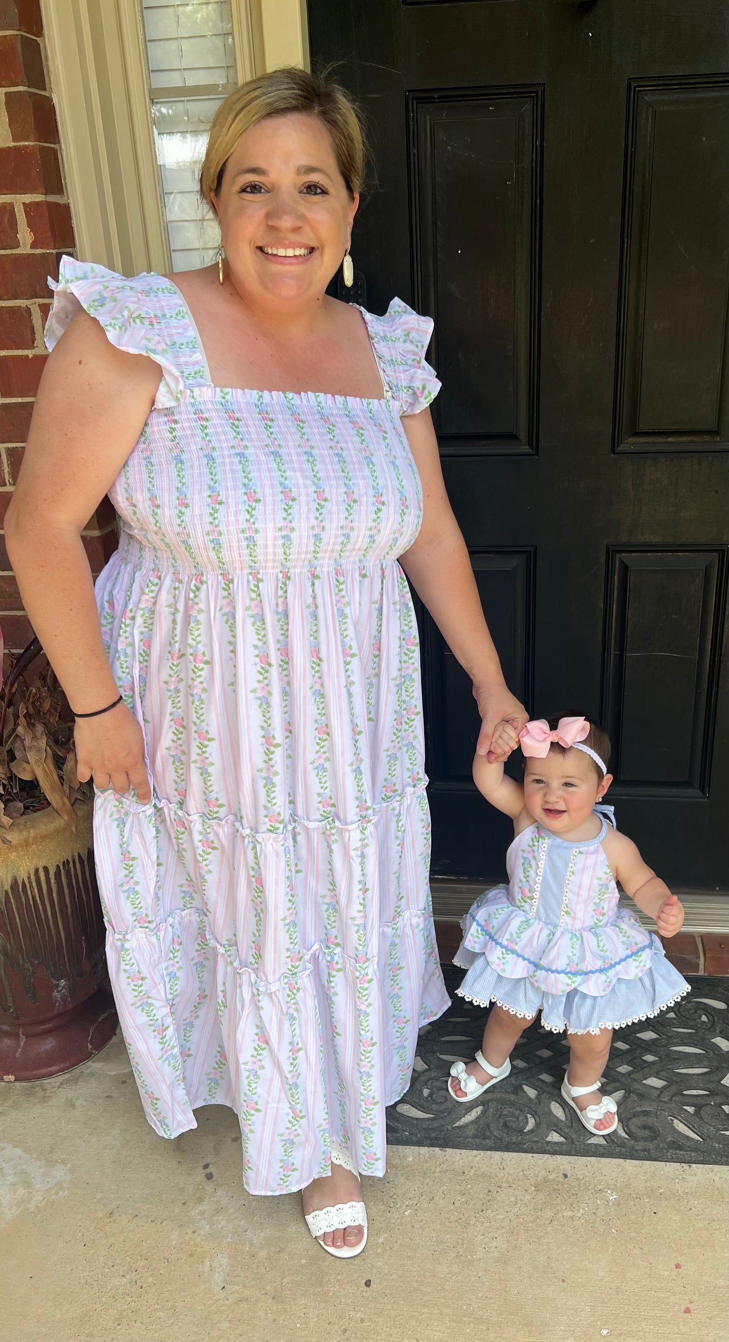 RTS: Kallie Grace Collection Floral Mom Dress (3-5 business days)