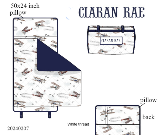 PO 45 BACK TO SCHOOL: Plane Cute Nap Mat (ETA: June to customers)