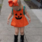 RTS FALL ONE: Pumpkin Face Bloomers Set (ships out in 3-5 business days)
