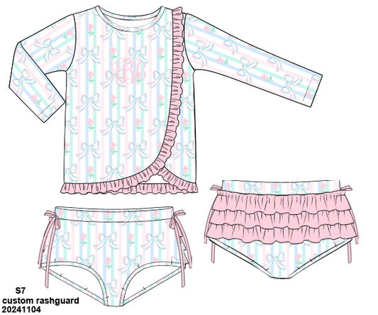 PRE-ORDER 44 Last of Summer: Vienna Swim Two-Piece Set (ETA: Late May to customer)