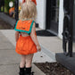 RTS FALL ONE: Pumpkin Face Bloomers Set (ships out in 3-5 business days)