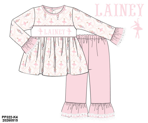 PO 51 LAST OF CHRISTMAS: Sugar Plum Pants Set (ETA late October to customers)