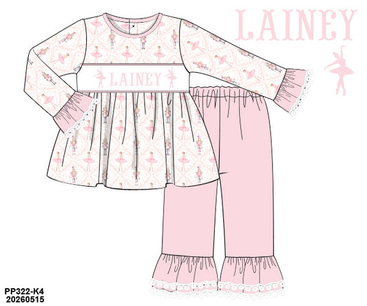 PO 51 LAST OF CHRISTMAS: Sugar Plum Pants Set (ETA late October to customers)