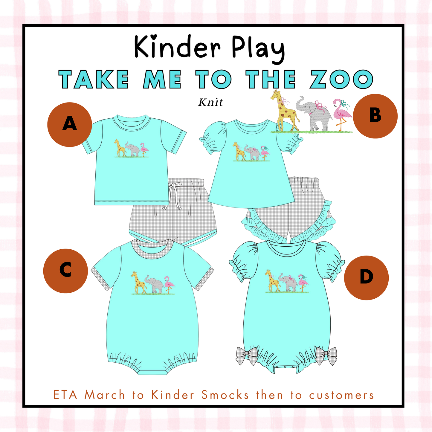 Kinder Play PO 1: Take Me To The Zoo (ETA: March to KS then to customers)