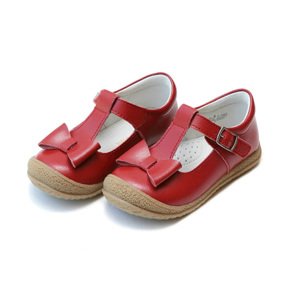 Pre-Order: L’amour Emma Classic Bow T-Strap Mary Jane (ETA - Late January to customers)