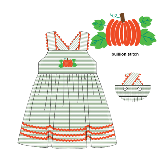 PO 48 FALL ONE: Little Pumpkin Dress (ETA: late August to customers)