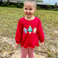 RTS KS Christmas: Heeler Christmas Scalloped Shirt Only (ships in 3-5 business days)
