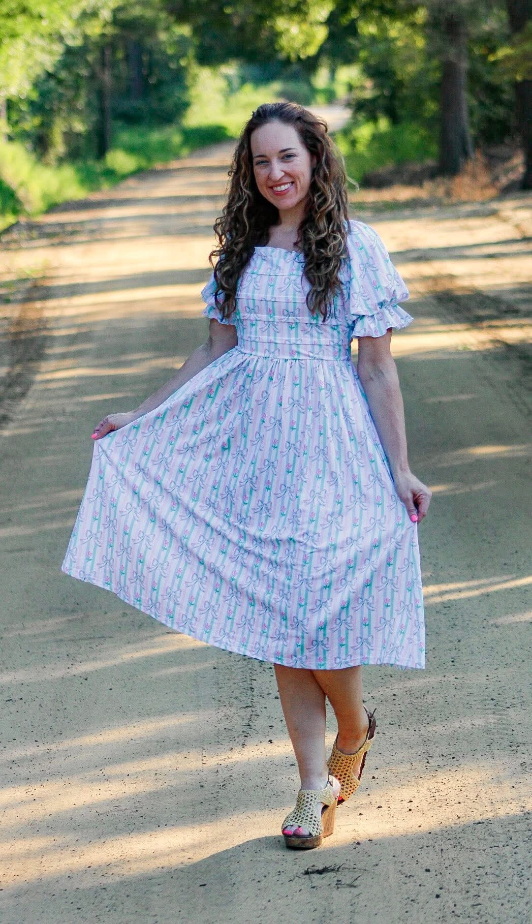 Vienna Mom Dress (ships in 3-5 business days)