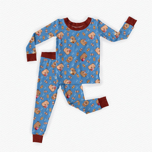 Kinder Dreams x CapyFun Two-Piece Pajamas