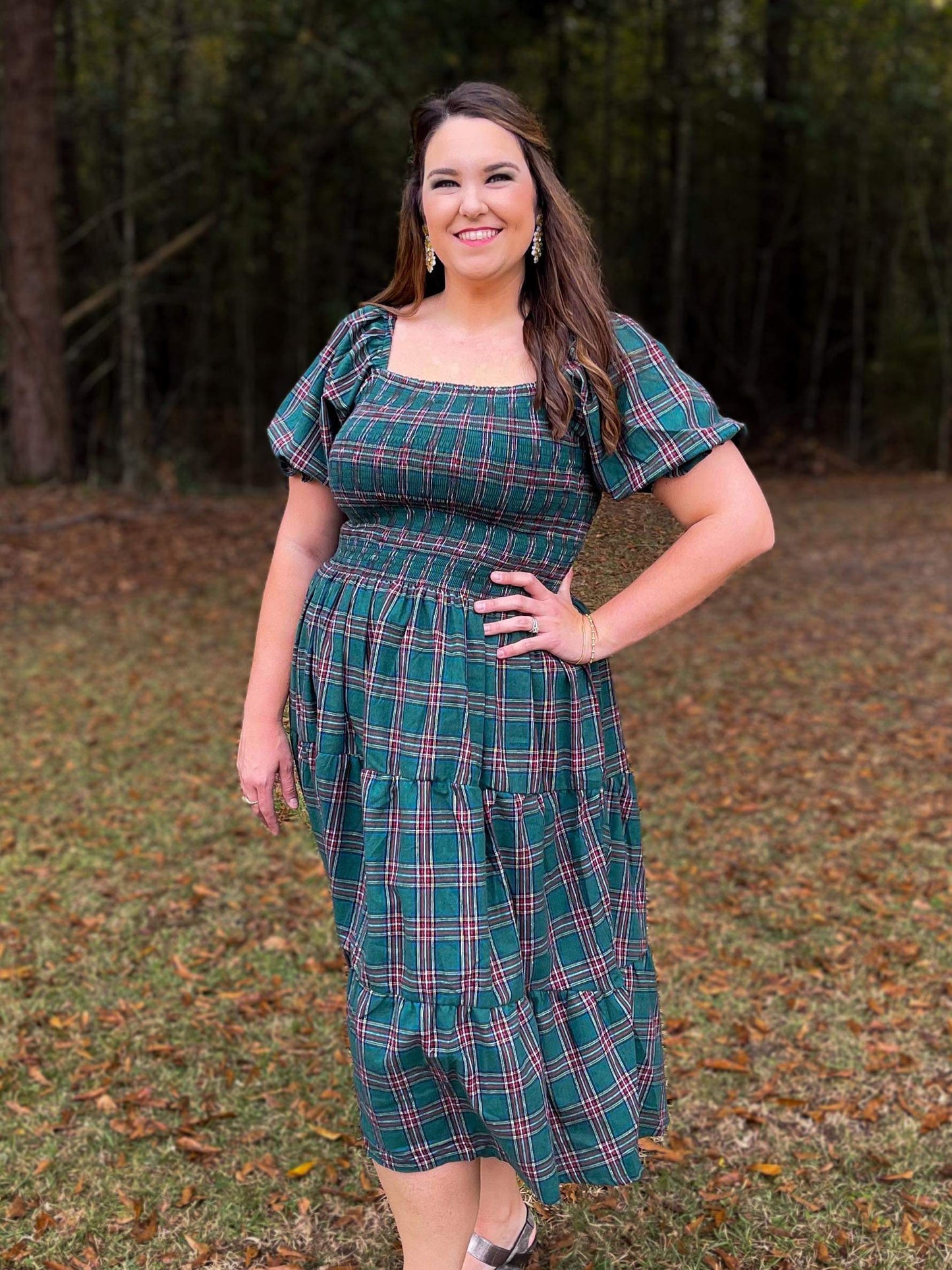 RTS KS Christmas: Bryant Tartan Mom Dress