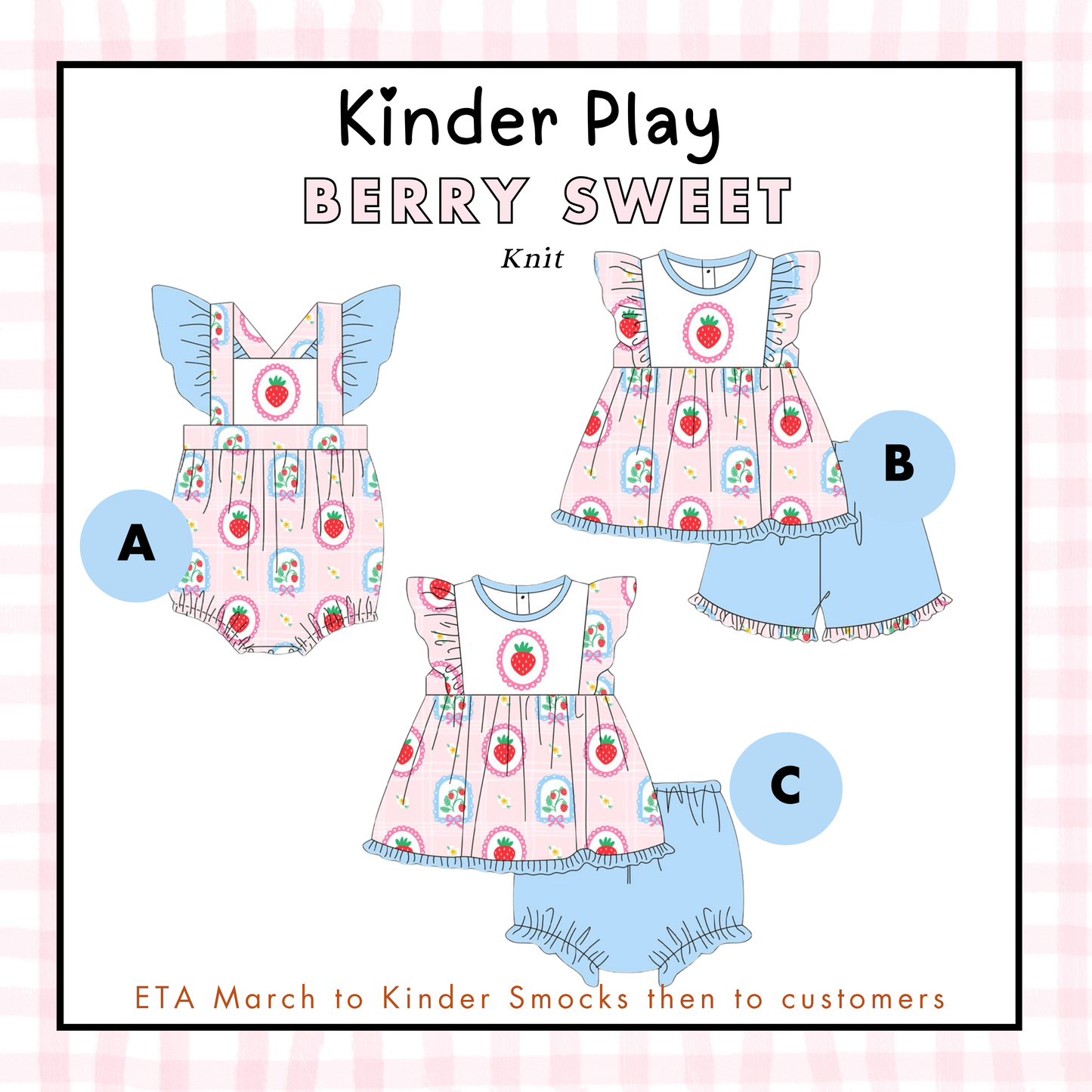 Kinder Play PO 1: Berry Sweet (ETA: March to KS then to customers)