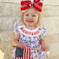 PO 29 EXTRAS RTS: Patriotic Bow Bubble - BEAUTY & GRACE (ships in 3-5 business days)