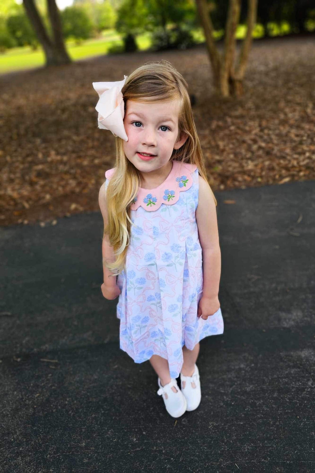 RTS: Sweet Hydrangeas dress (ships in 3-5 business days)