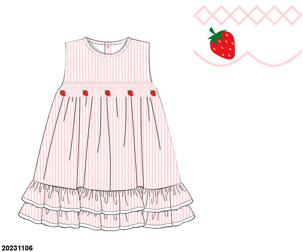 RTS - Berry Sweet Dress (ships in 3-5 business days)