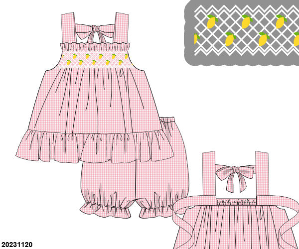 Main Squeeze bubble shorts set