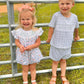 Cecilia Rae Gingham Shortie Set