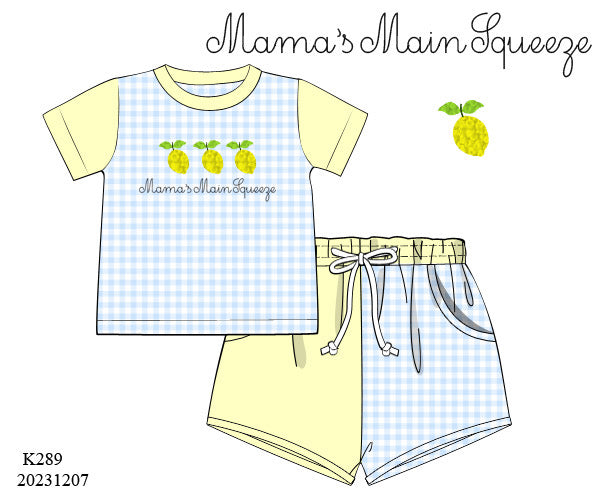 Main Squeeze shortie set