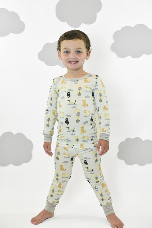 Kinder Dreams: Cats & Dogs Bamboo Two-Piece Set