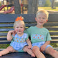 Geo Pumpkins Shortie Set (ships in 3-5 business days)