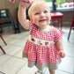 Summer: Smocked CFA bloomer set