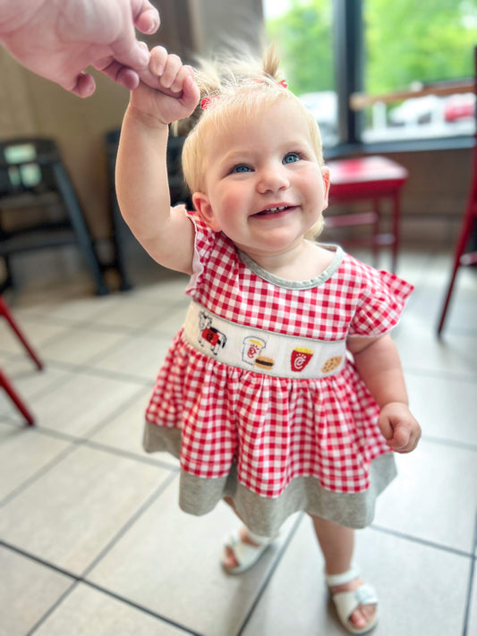 Summer: Smocked CFA bloomer set