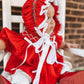 RTS KS Christmas: Cecilia's Christmas Ribbon Heirloom Bonnet #1